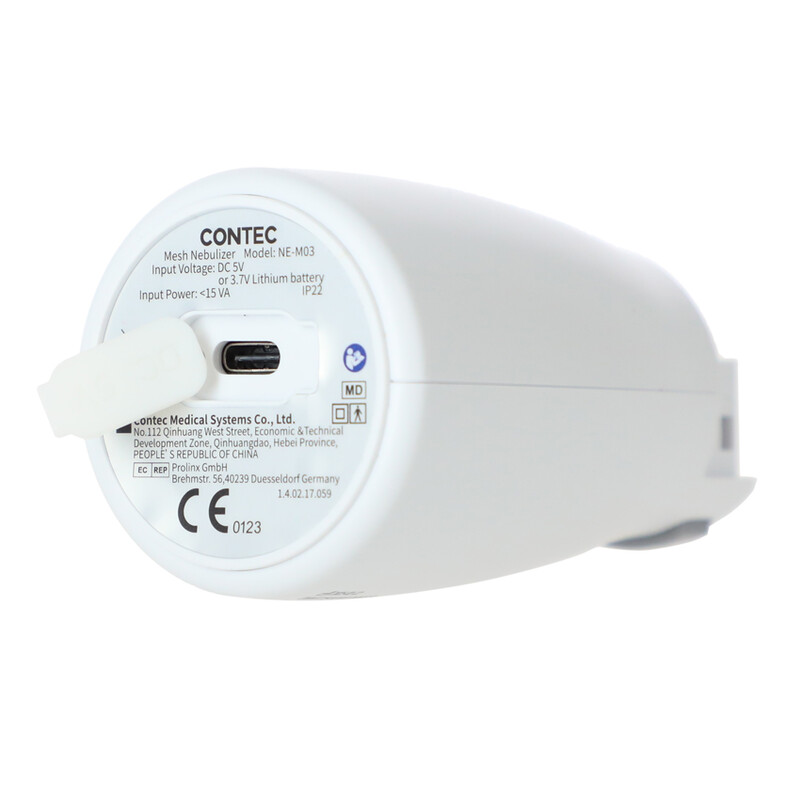 Přenosný USB inhalátor s nebulizační funkcí