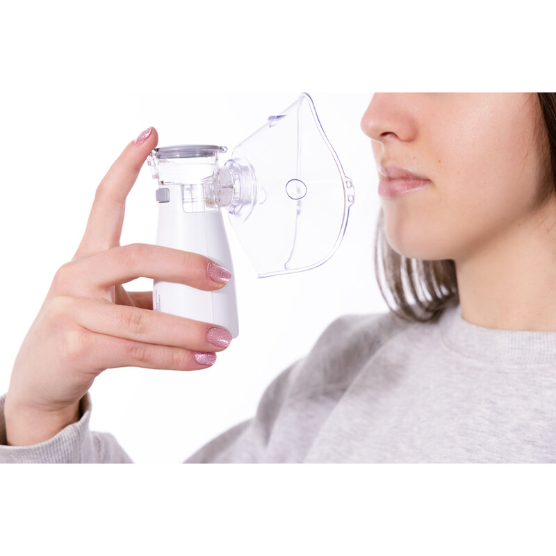 Přenosný USB inhalátor s nebulizační funkcí