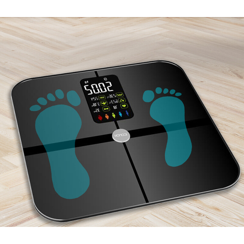 SMART váha s diagnostikou 15 tělesných parametrů + LED displej, Bluetooth a mobilní aplikace