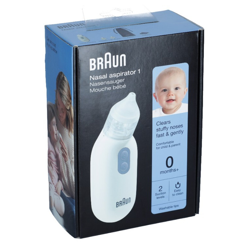 Elektrická odsávačka hlenů BRAUN BNA 100