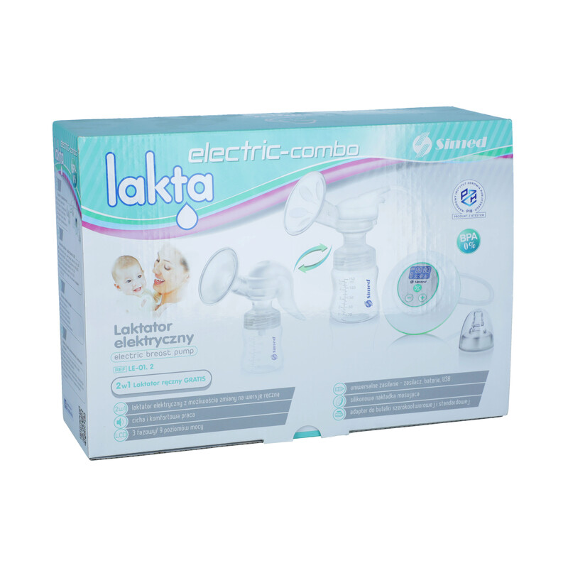 Elektrická odsávačka mléka SIMED laktátu ELECTRIC