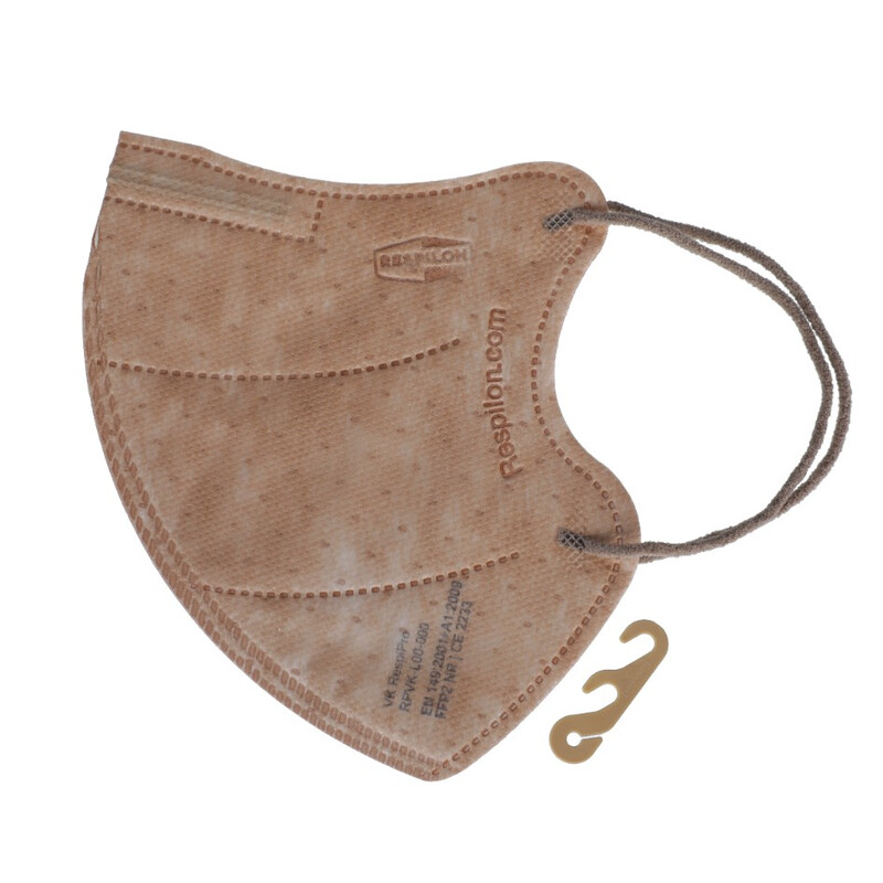 Nano respirátor FFP2 bez výdechového ventilu Respilon VK RespiPro, velikost L, 2 ks