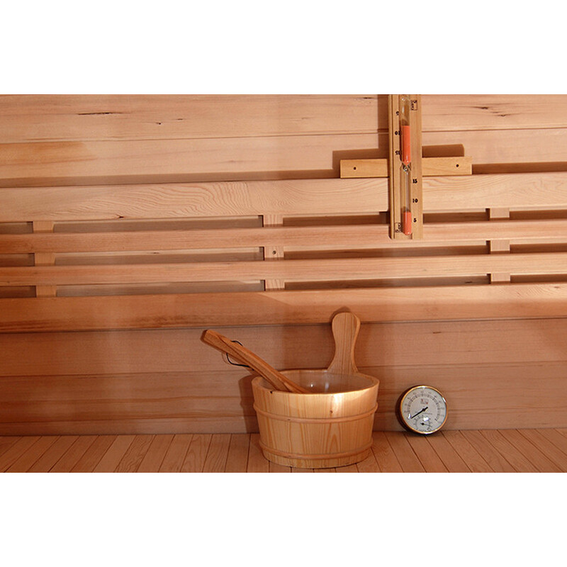 Finská sauna pro 2 - 3 lidi se saunovými kamny