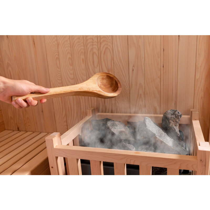 Finská sauna pro 2 - 3 lidi se saunovými kamny