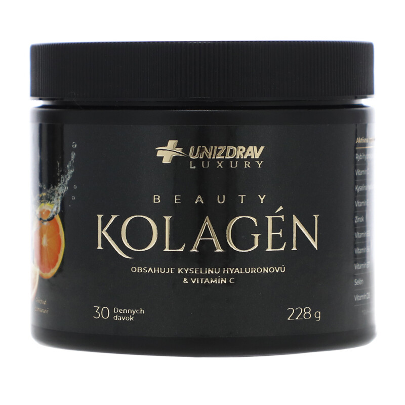 Beauty kolagen UNIZDRAV pomeranč, 30 denních dávek