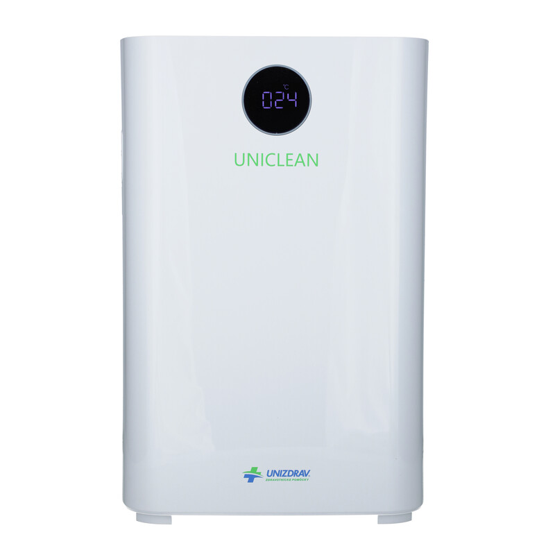 Čistička vzduchu UNICLEAN s UVC lampou a smart WIFI ovládáním