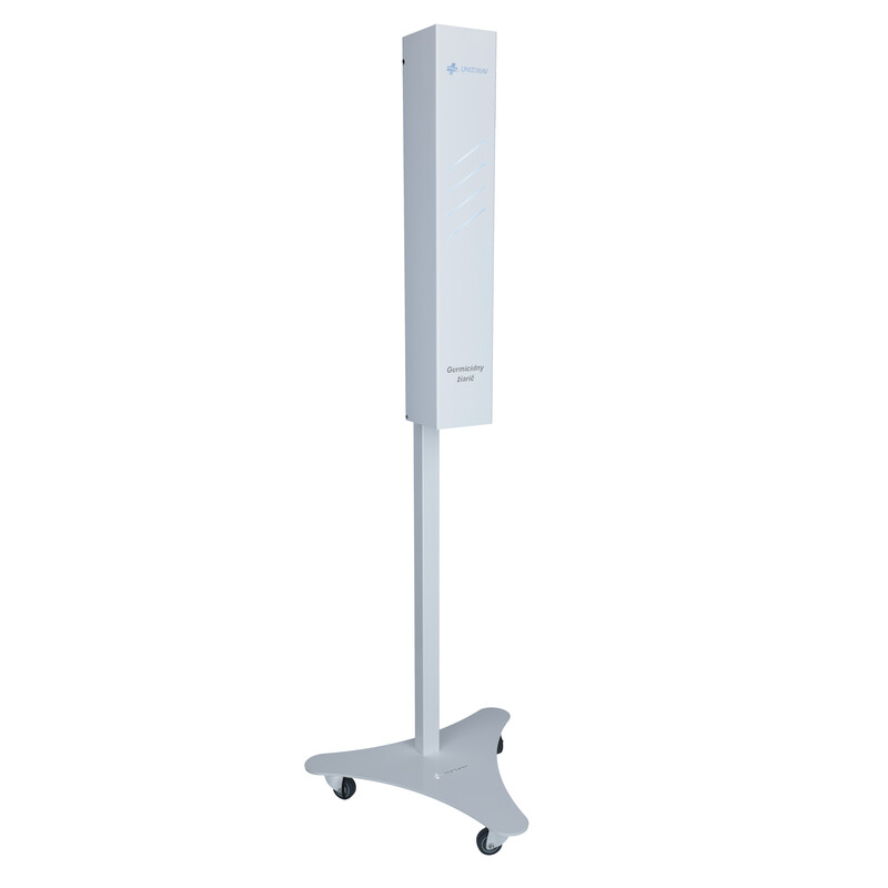 Germicidní zářič UNIZDRAV uzavřený mobilní – bílé provedení