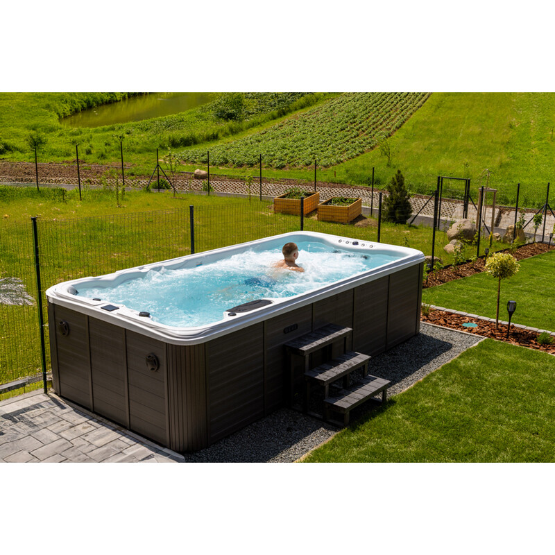 SwimSpa LUX SUNRANS SR853 s protiproudem a technologií Balboa