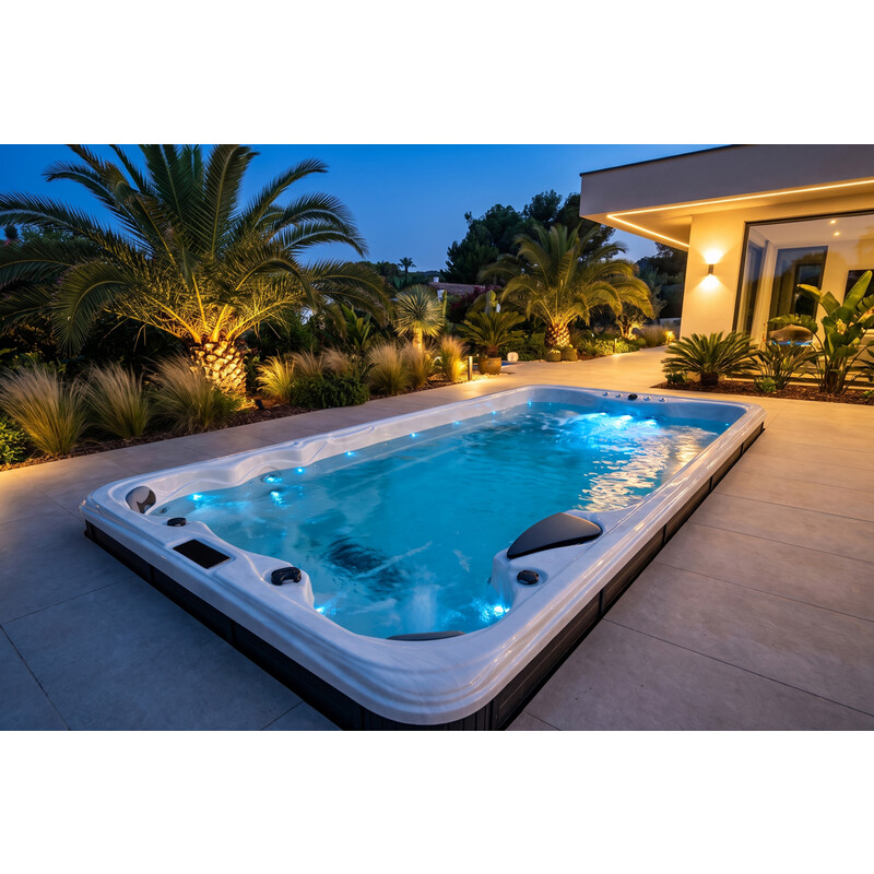 SwimSpa LUX SUNRANS SR853 s protiproudem a technologií Balboa