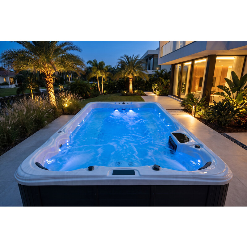 SwimSpa LUX SUNRANS SR853 s protiproudem a technologií Balboa