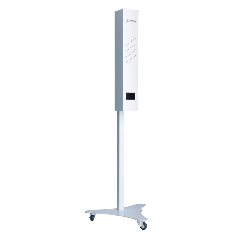 Germicidní zářič UNIZDRAV s displejem uzavřený mobilní – bílé provedení