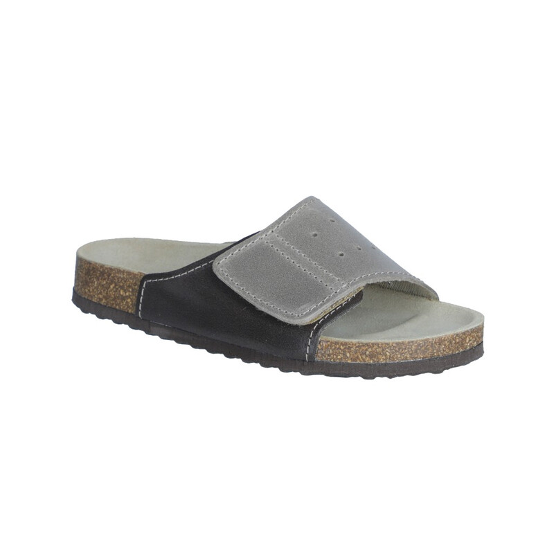 Zdravotní ortopedická obuv – typ 56 šedo-hnědá