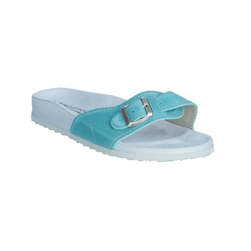 Zdravotní ortopedická obuv – typ 04 tyrkysová