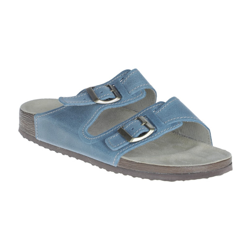 Zdravotní ortopedická obuv – typ 16 riflově modrá