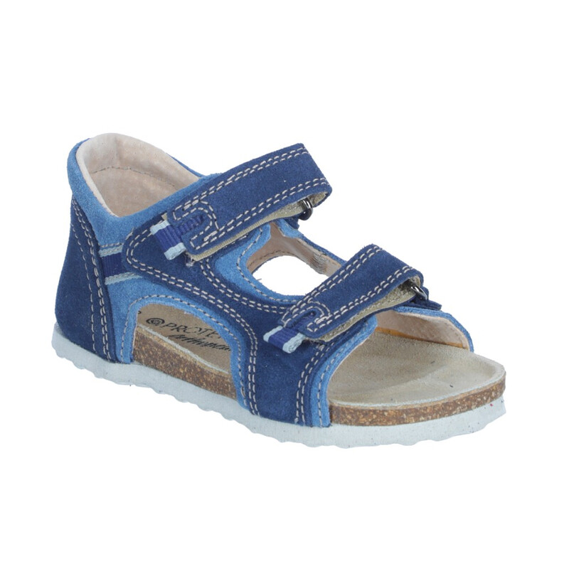 Dětská ortopedická obuv – typ 32 riflově-modrá