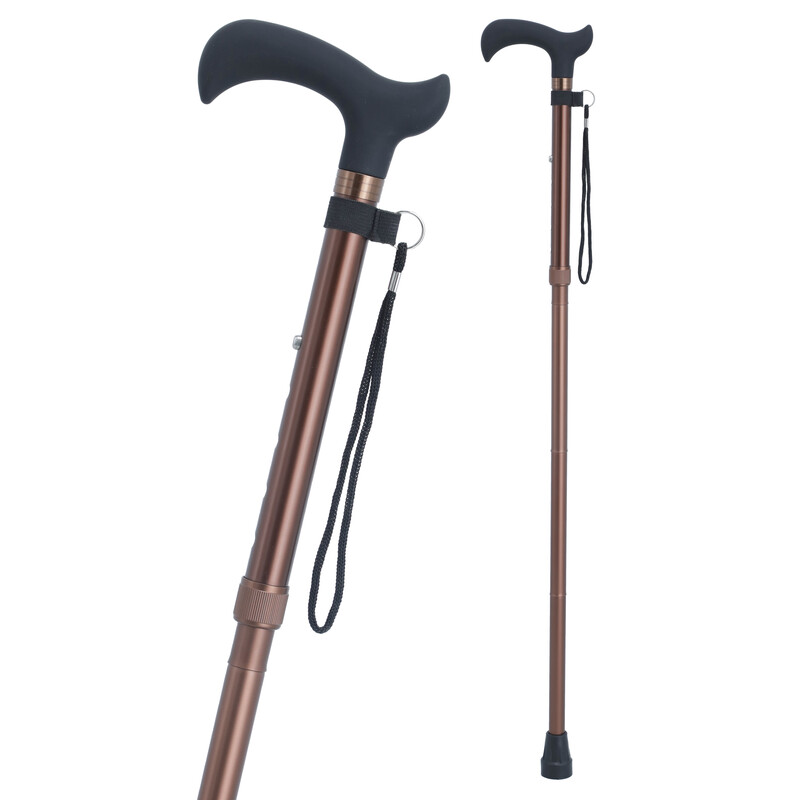 Skládací hůl Derby hnědá