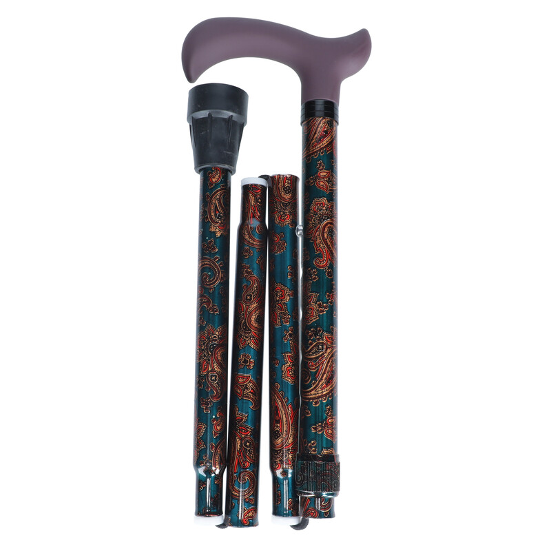 Skládací hůl Derby zelená