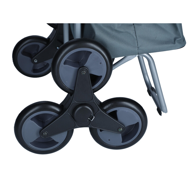 Nákupní taška na kolečkách, modrá