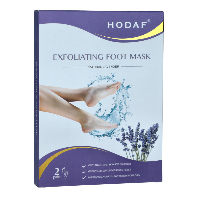 Exfoliační ponožky na zrohovatělou kůži, 4 ks – VÝPRODEJ, EXSPIRACE 19.5.2025