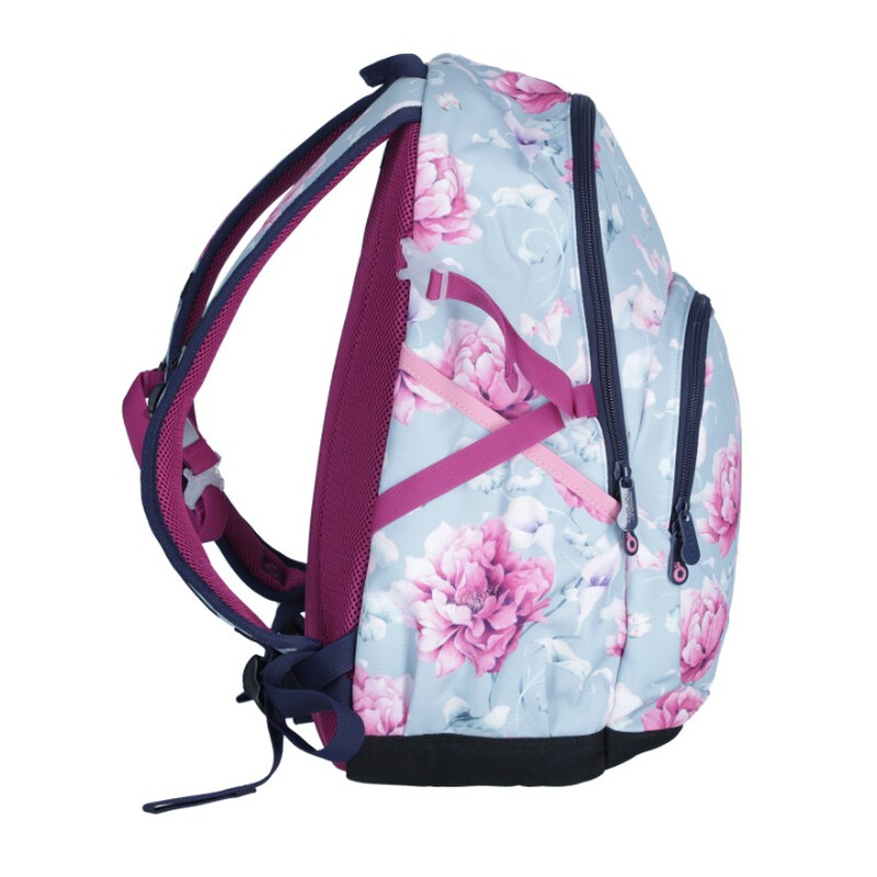 Školní batoh YOKO s květinami