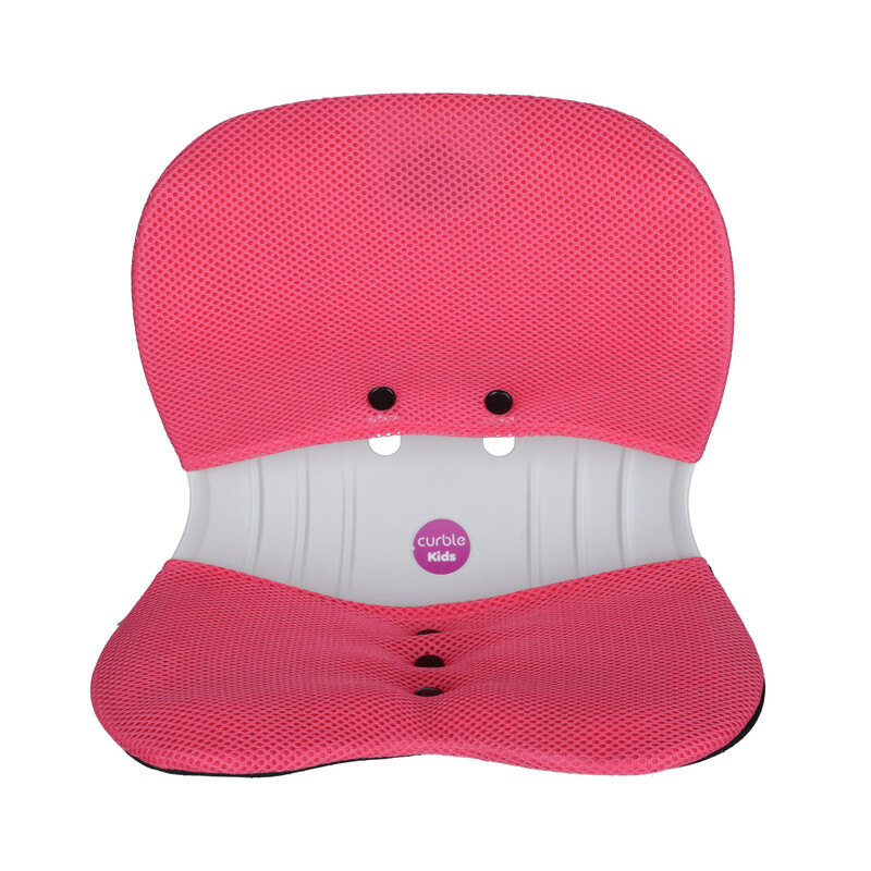 Návlek na dětskou ergonomickou opěrku pro správné držení těla Curble KIDS, růžový