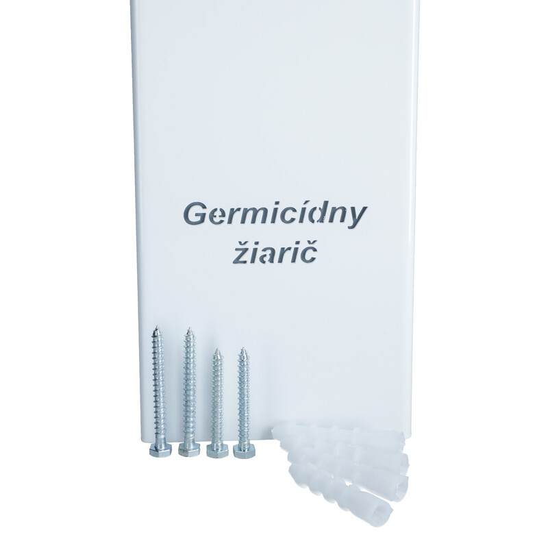 Germicidní zářič UNIZDRAV uzavřený nástěnný – bílé provedení