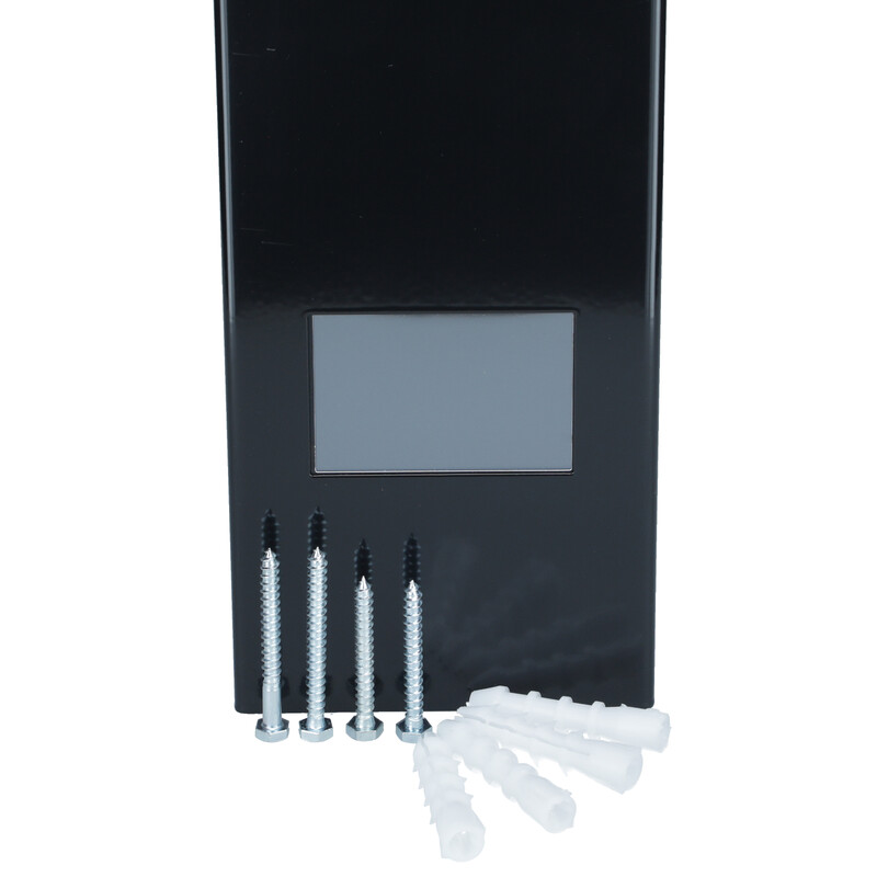 Germicidní zářič UNIZDRAV s displejem uzavřený nástěnný – černé provedení