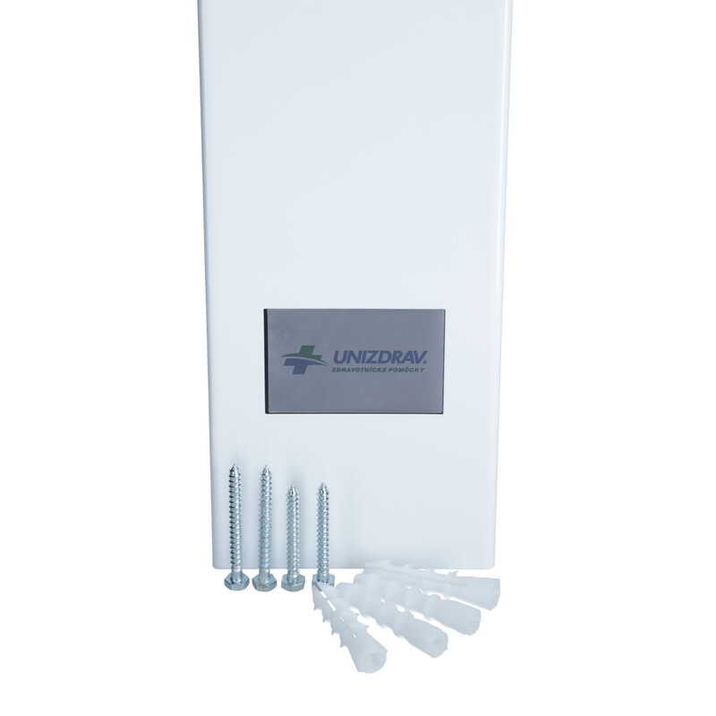 Germicidní zářič UNIZDRAV s displejem uzavřený nástěnný – bílé provedení