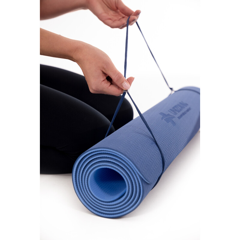 Podložka na cvičení UNIZDRAV 66 x 182 cm, modrá