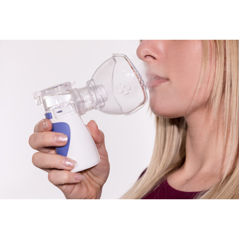 Přenosný USB inhalátor s nebulizační funkcí