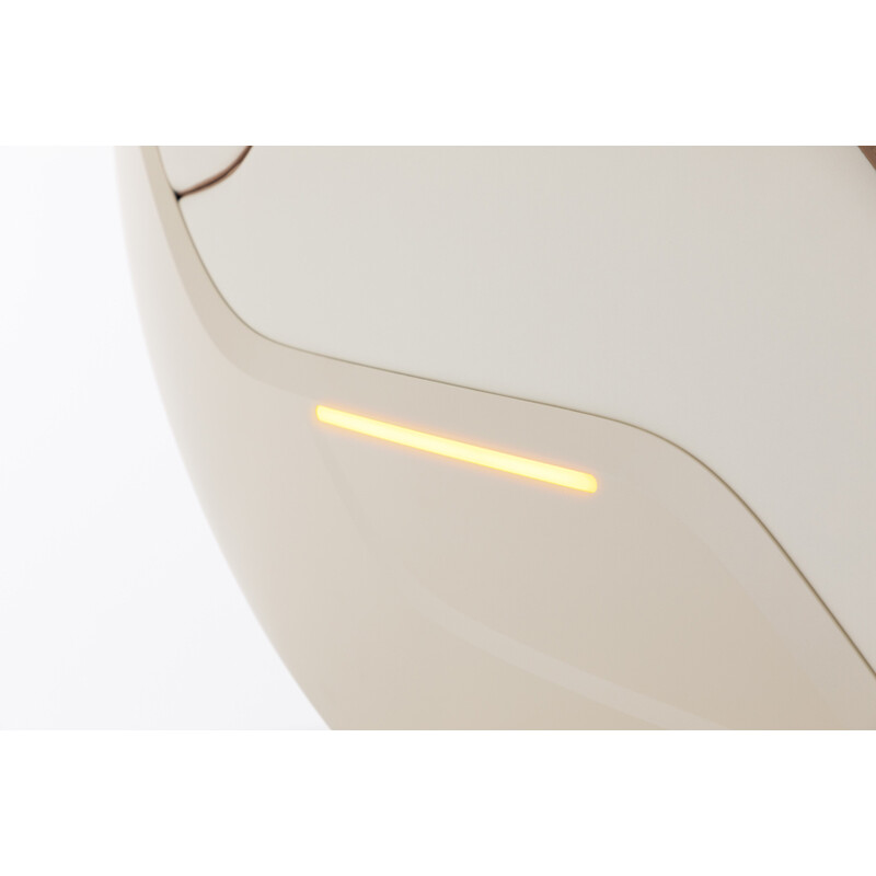 Masážní elektrické křeslo RelaxPro 3D MASSAGER, bílo-hnědé