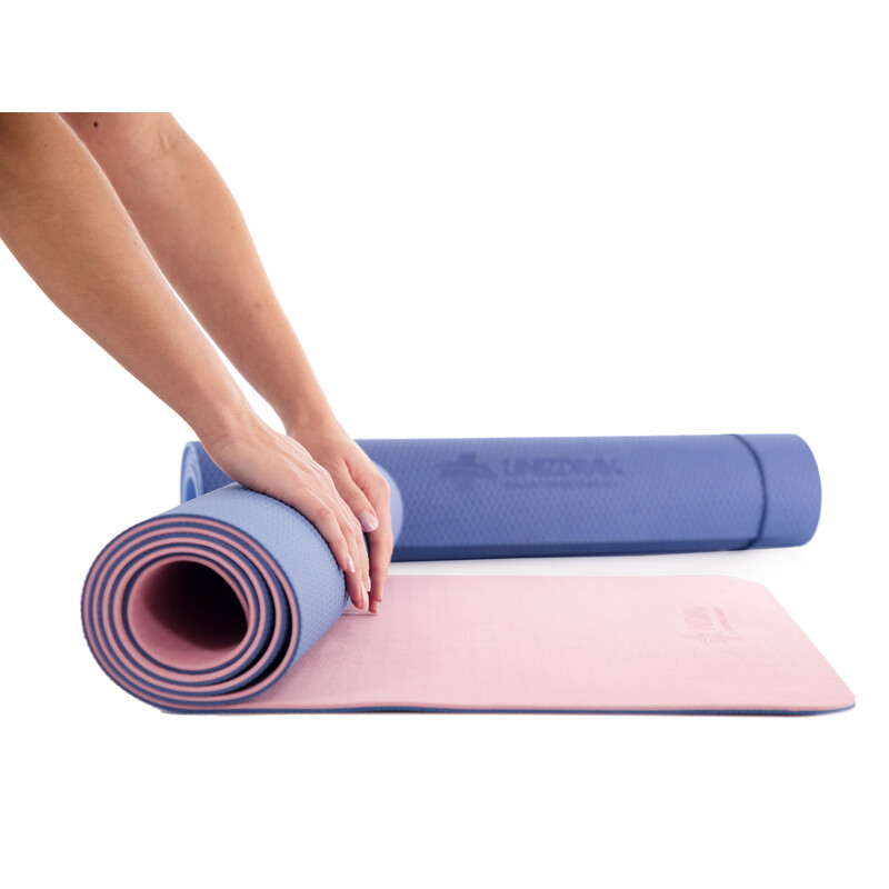 Podložka na cvičení UNIZDRAV 66 x 182 cm, růžová