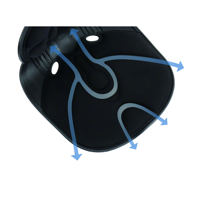 Ergonomická opěrka pro správné držení těla Curble Chair Comfy, šedá