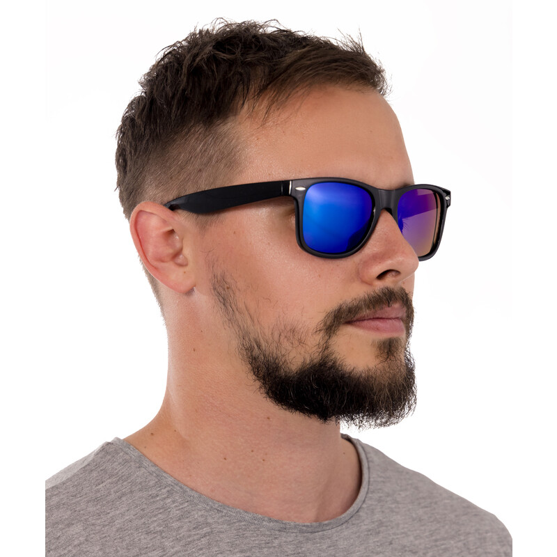 Polarizační brýle UNIZDRAV modré + pevné puzdro, sáček a testovací sada