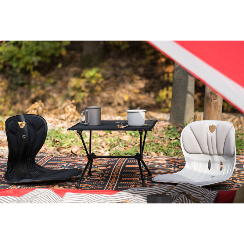 Ergonomická opěrka pro správné držení těla Curble Chair Wider, šedá