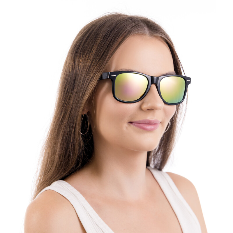 Polarizační brýle UNIZDRAV oranžové + pevné puzdro, sáček a tester