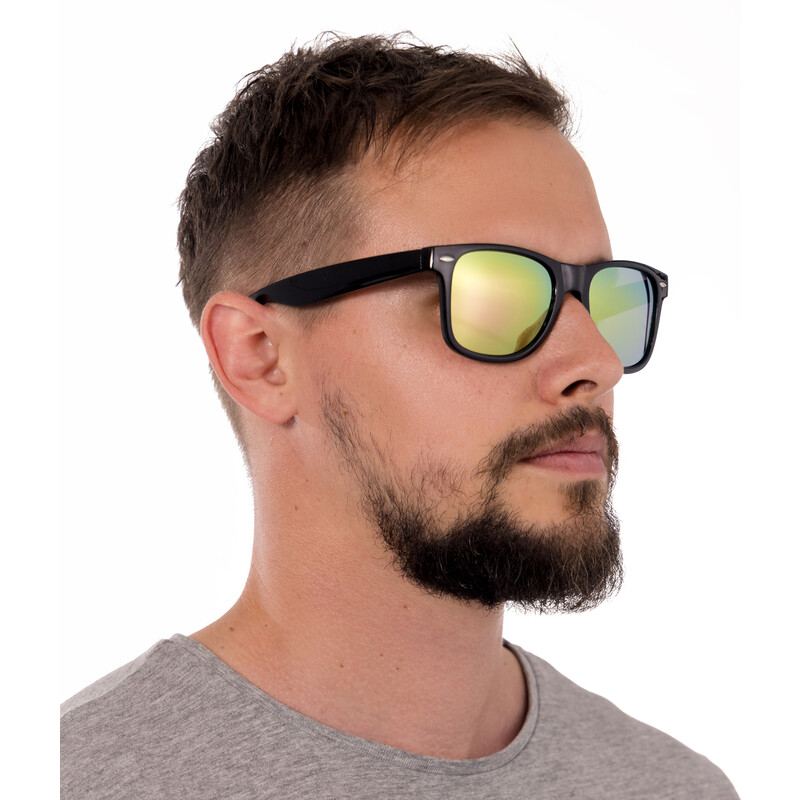 Polarizační brýle UNIZDRAV oranžové + pevné puzdro, sáček a tester