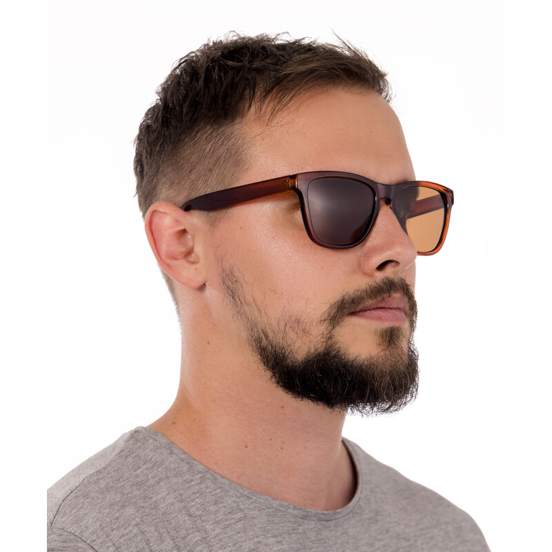 Polarizační brýle UNIZDRAV hnědé + pevné puzdro, sáček a testovací sada