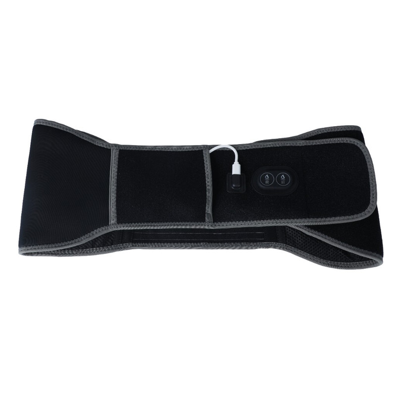 Vyhřívací USB pás na kříže a podbřiško 2v1 s powerbankou – grafénová technologie