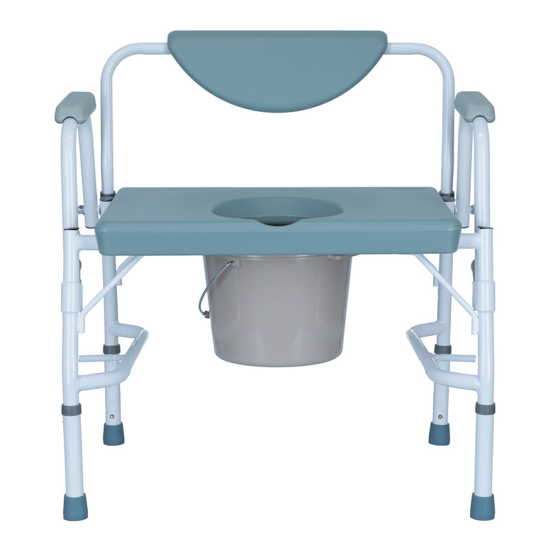 Toaletní křeslo nepojízdné s vyšší nosností do 290kg