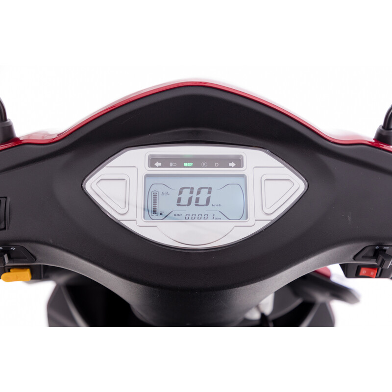 Elektrický tříkolový skútr CHAMPION DUO pro seniory a imobilní - výkonný 1000W motor