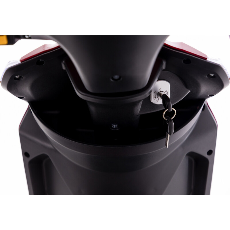 Elektrický tříkolový skútr CHAMPION DUO pro seniory a imobilní - výkonný 1000W motor