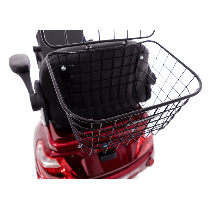 Elektrický tříkolový skútr CHAMPION DUO pro seniory a imobilní - výkonný 1000W motor