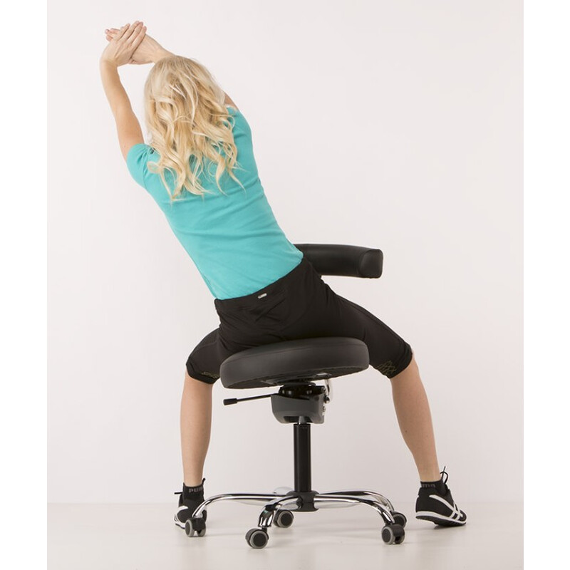 Ergonomická židle do ambulance, modrá