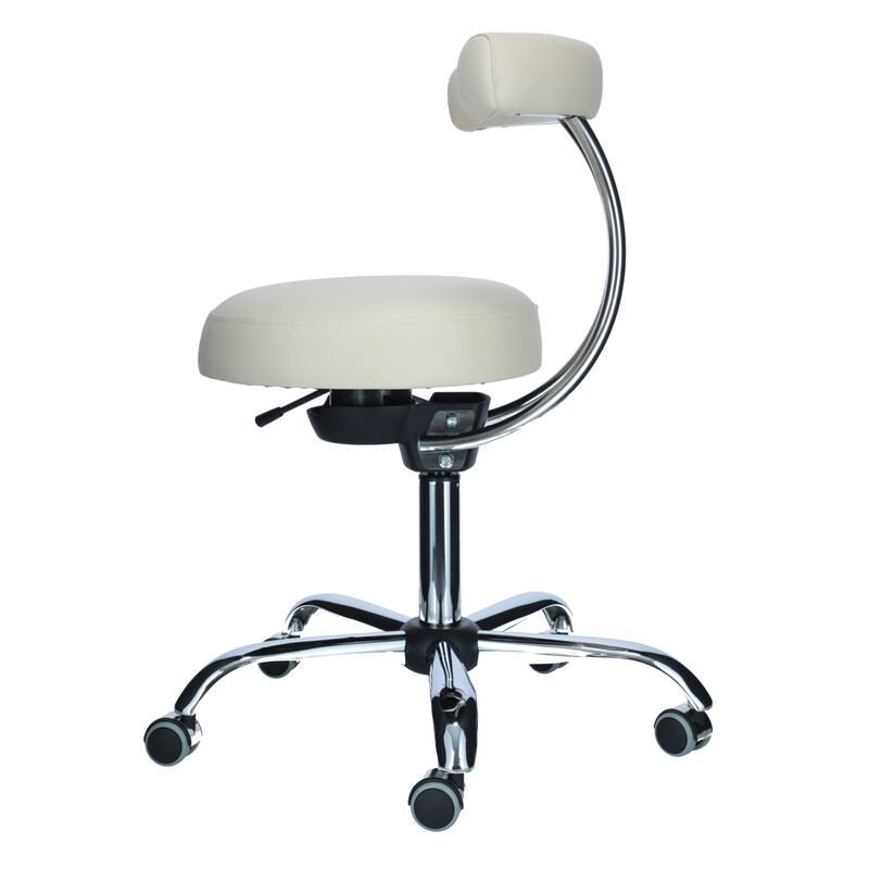 Ergonomická židle do ambulance, bílá