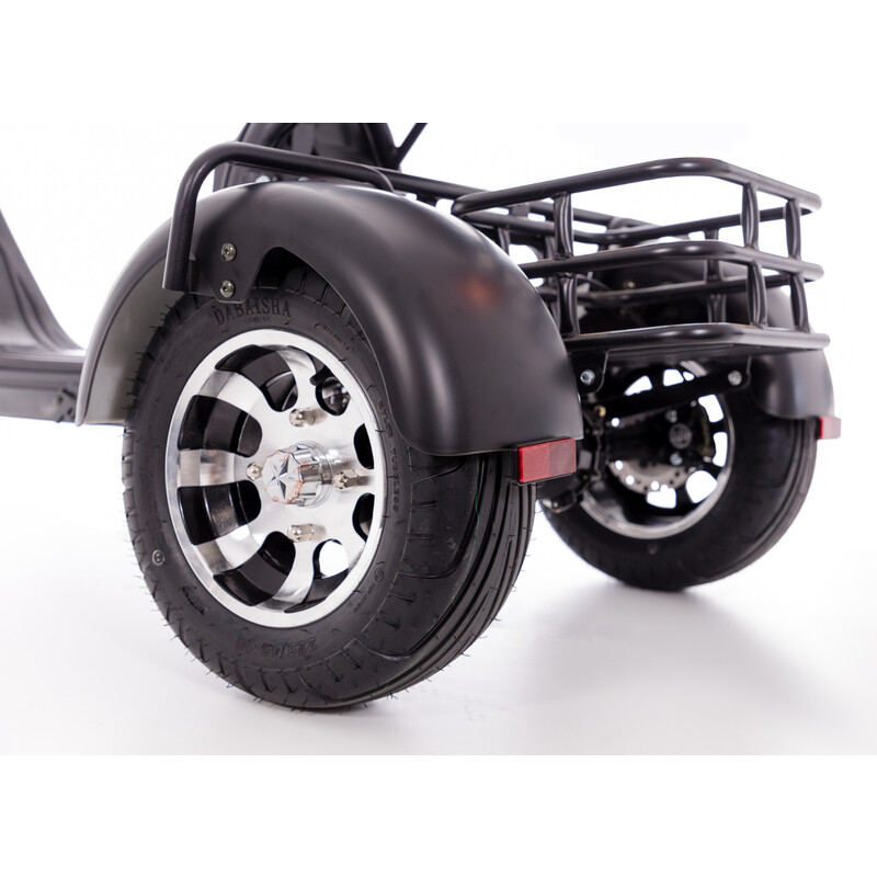 Elektrický CHOPPER UNIZDRAV tříkolový– výkonný 2000 W motor