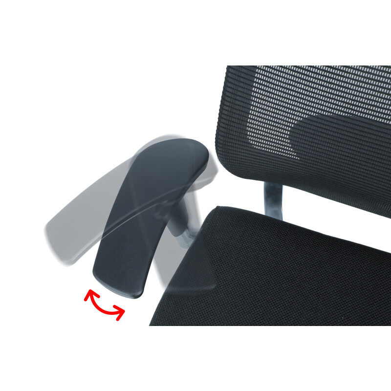 Ergonomická židle Office, oranžová