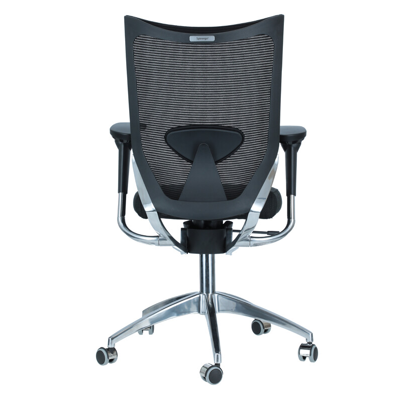 Ergonomická židle Office, oranžová