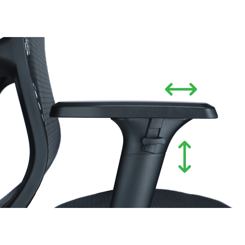 Ergonomická židle Business, šedá