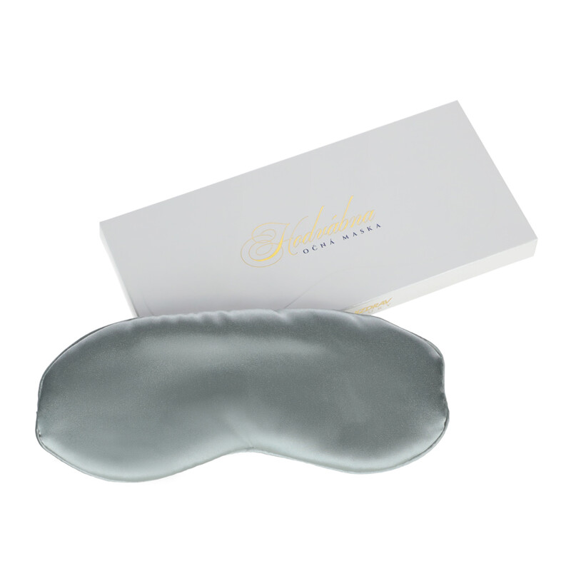 Vyhřívací oční maska UNIZDRAV stříbrná - grafénová technologie